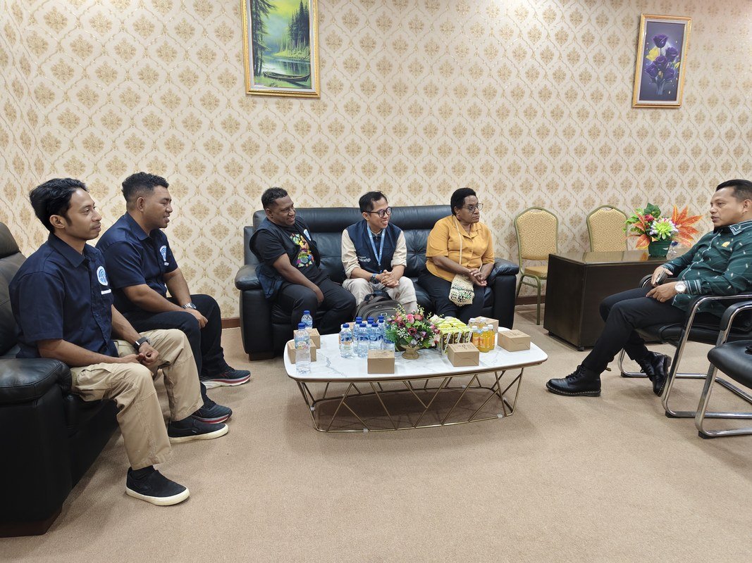 Sambangi DPRK, Amungsa Foundation dan UNICEF Dorong Perda Malaria di Mimika