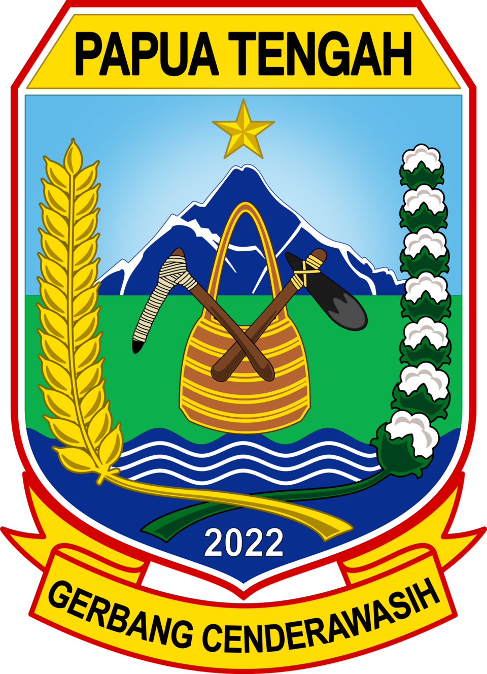 Logo Resmi Pemerintah Provinsi Papua Tengah