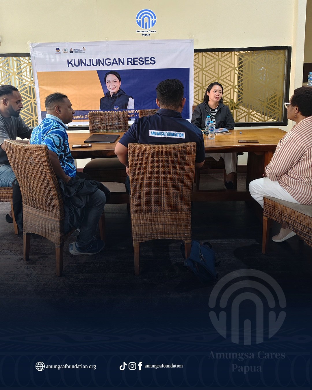 Forum Dialog Kunjungan Reses Nancy Natalia Raweyai bersama Yayasan Amungsa Cares Papua